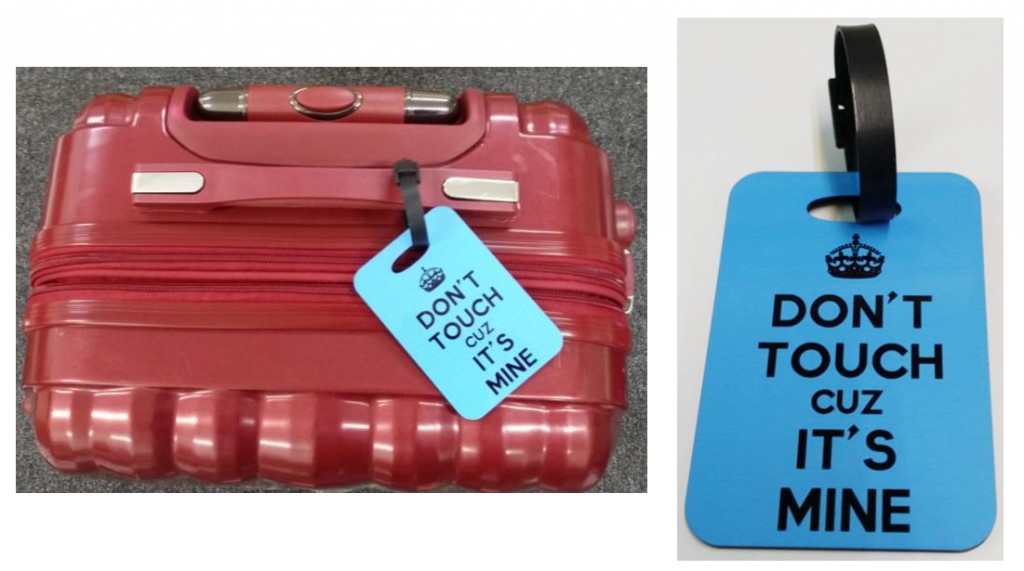 design your luggage tag