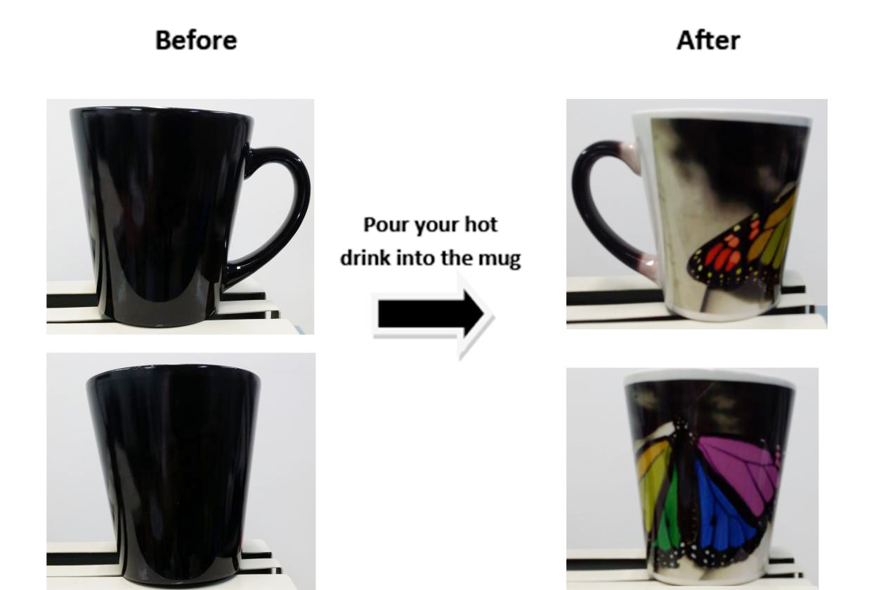 black mug